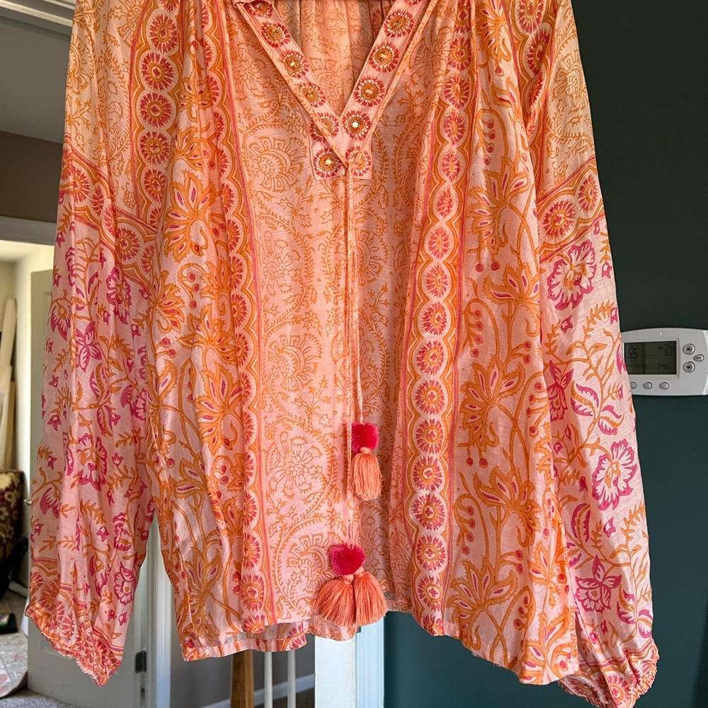 Bella Tu  bohemian top